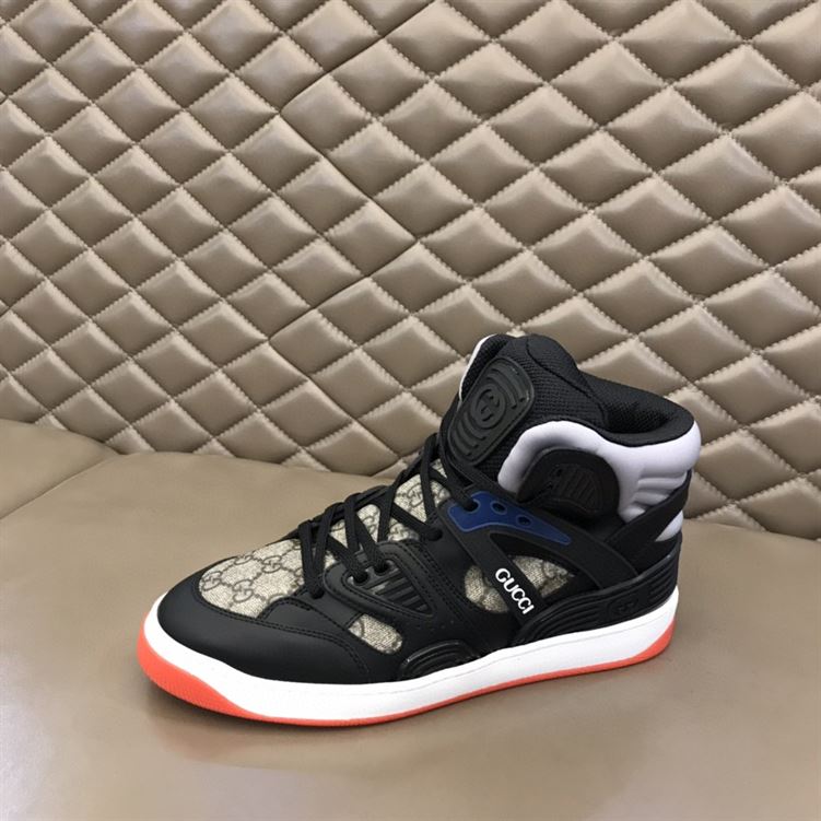 MEN S Gvc*1 BASKET SNEAKER IN BLACK DEMETRA   GCC002