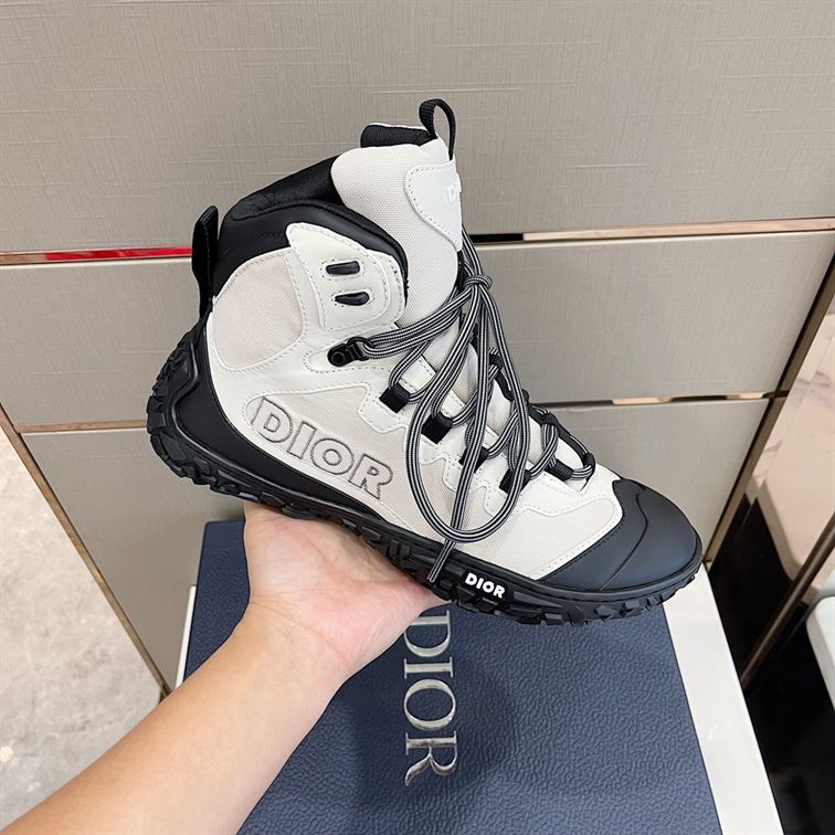 D10rIZON HIKING BOOT GRAY TECHNICAL MESH AND BLACK RUBBER   DO088