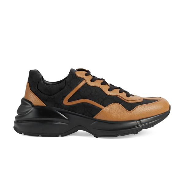 Gvc*1 RHYTON SNEAKER IN BROWN BLACK   GCC098