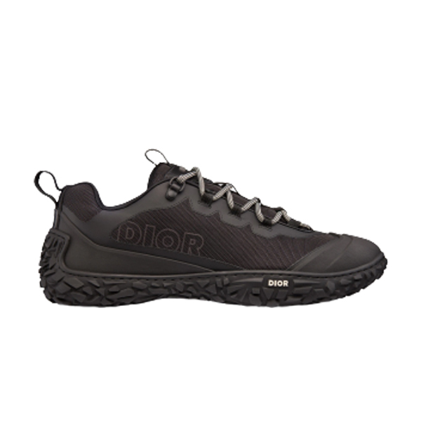 D10rIZON HIKING SHOE BLACK TECHNICAL MESH AND RUBBER   DO087