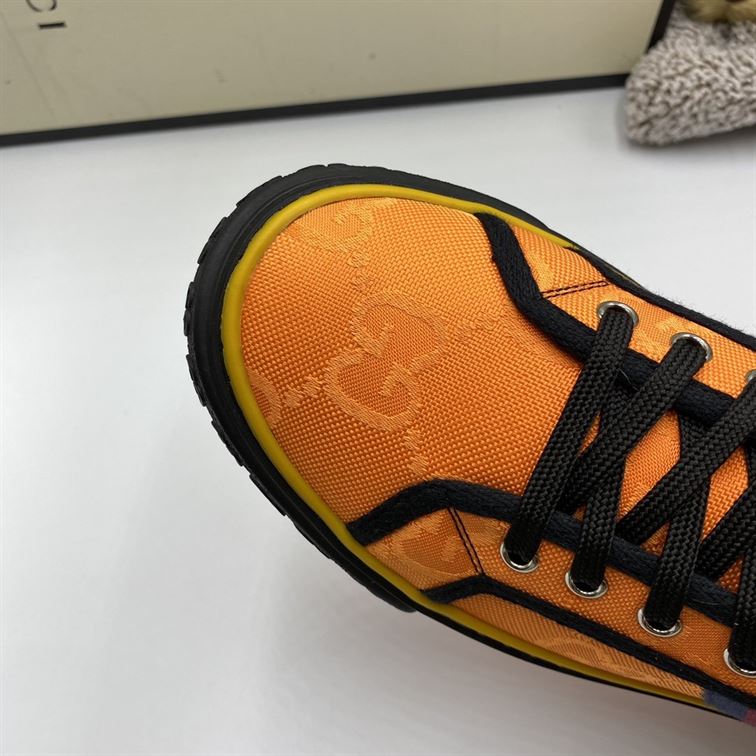 Gvc*1 Dupes Shoes OFF THE GRID HIGH TOP ORANGE   GCC049