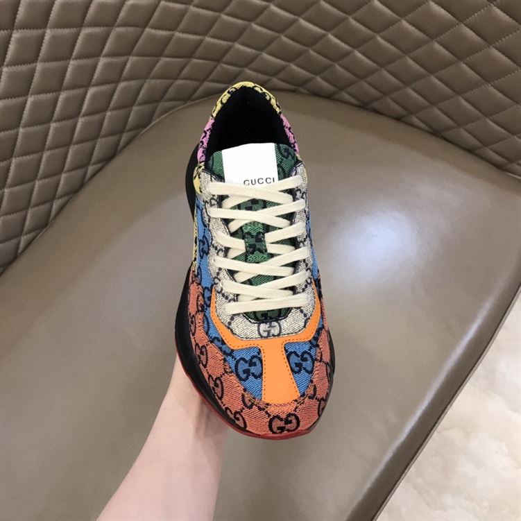 Gvc*1 RHYTON GG MULTICOLOR SNEAKERS   GCC020