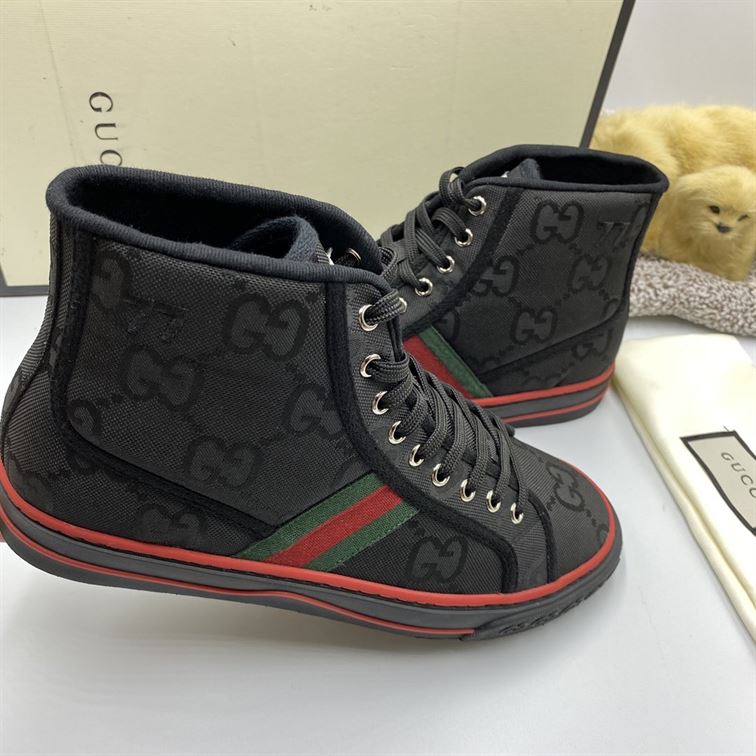 Gvc*1 Dupes Shoes OFF THE GRID HIGH TOP BLACK   GCC047