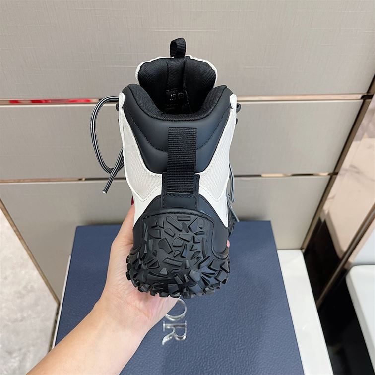 D10rIZON HIKING BOOT GRAY TECHNICAL MESH AND BLACK RUBBER   DO088