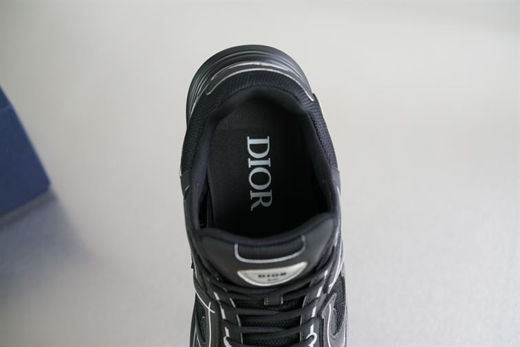 D10r B30 SNEAKER BLACK MESH AND TECHNICAL FABRIC   DO074