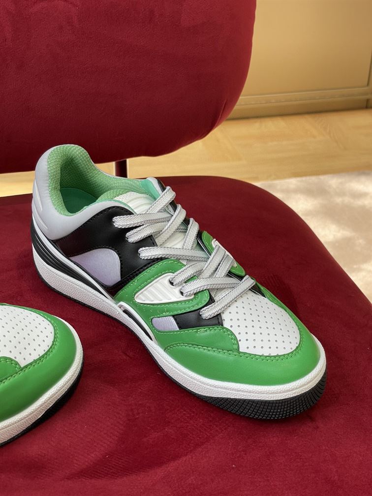 Gvc*1 BASKET SNEAKER IN GREEN DEMETRA   GCC109
