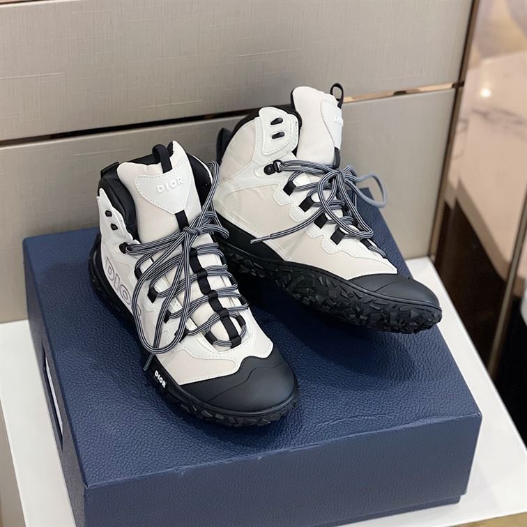 D10rIZON HIKING BOOT GRAY TECHNICAL MESH AND BLACK RUBBER   DO088