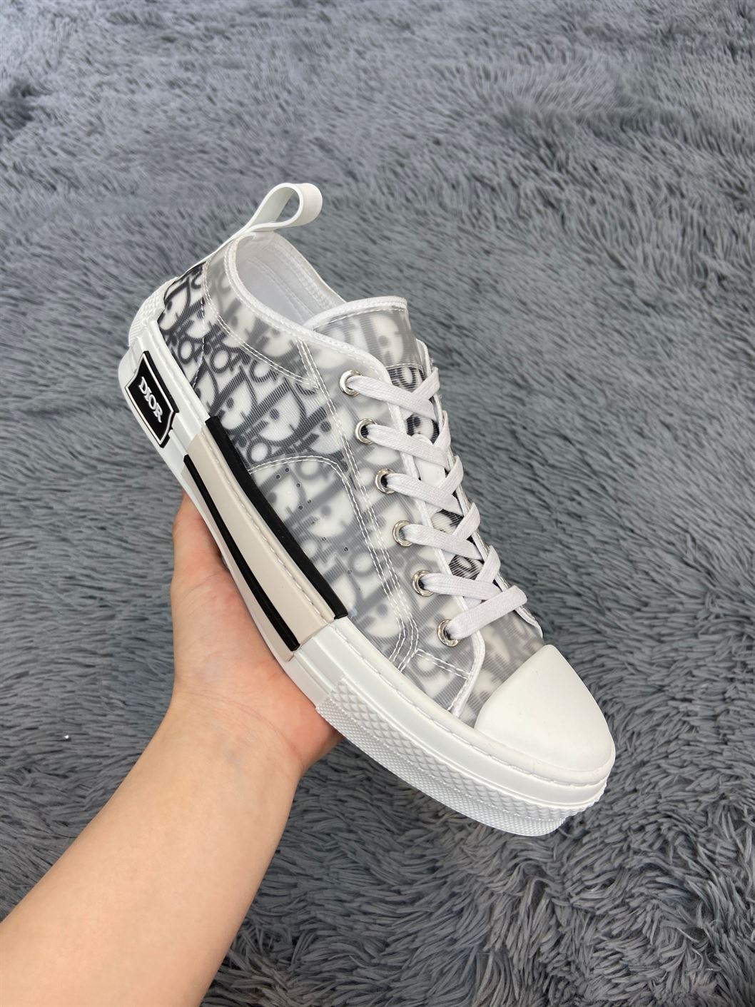 B23 LOW-TOP SNEAKER D10r OBLIQUE CANVAS   DO060