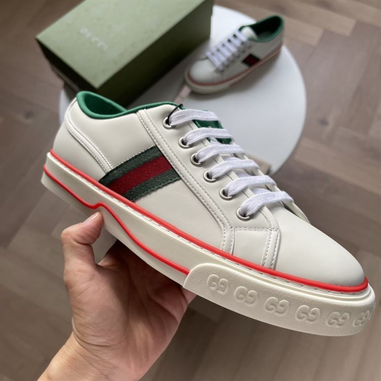 Gvc*1 Dupes Shoes TENNIS 1977 SNEAKER IN WHITE LEATHER   GCC060