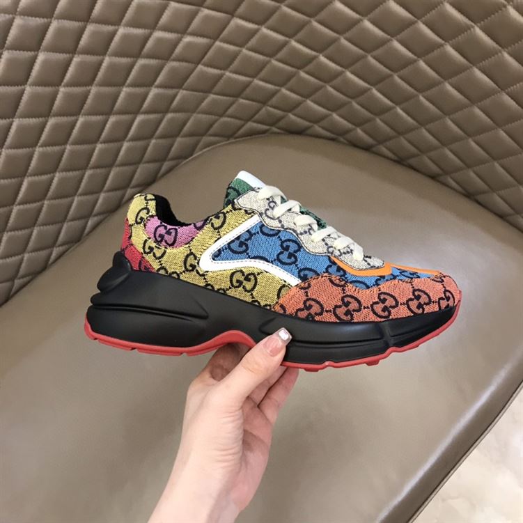Gvc*1 RHYTON GG MULTICOLOR SNEAKERS   GCC020