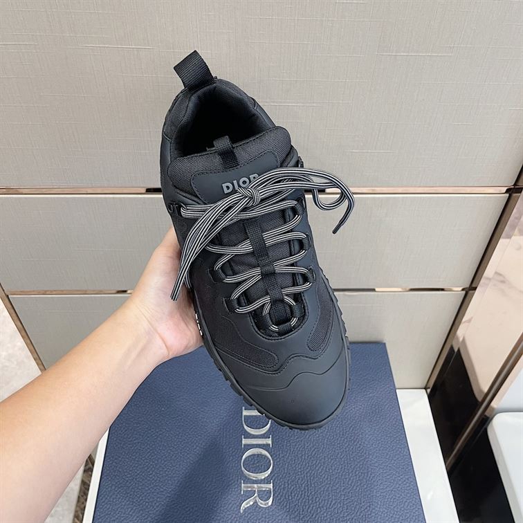 D10rIZON HIKING SHOE BLACK TECHNICAL MESH AND RUBBER   DO087