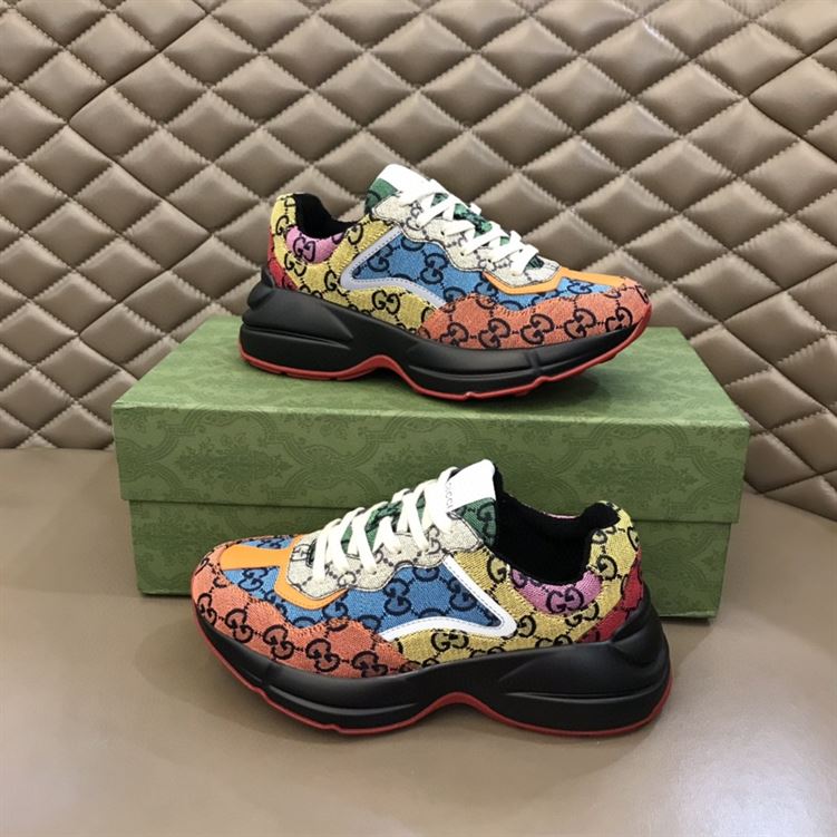 Gvc*1 RHYTON GG MULTICOLOR SNEAKERS   GCC020
