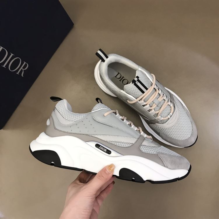 D10r B22 SNEAKERS IN GREY AND WHITE   DO005