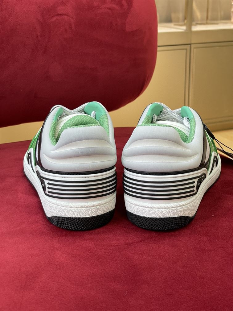 Gvc*1 BASKET SNEAKER IN GREEN DEMETRA   GCC109