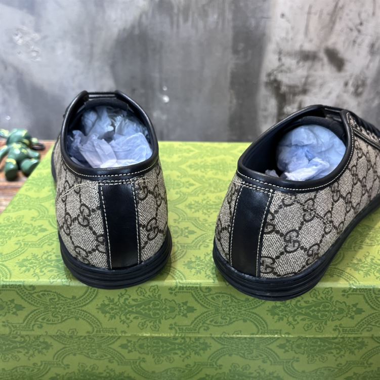 Gvc*1 Dupes Shoes CALIFORNIA GG PU FABRIC LOW-TOP SNEAKER   GCC054