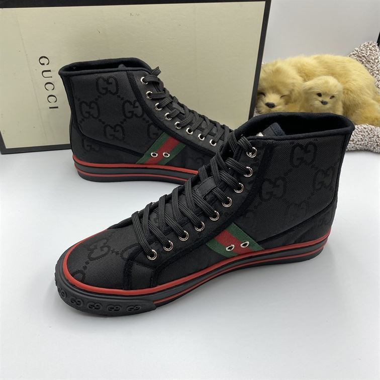 Gvc*1 Dupes Shoes OFF THE GRID HIGH TOP BLACK   GCC047