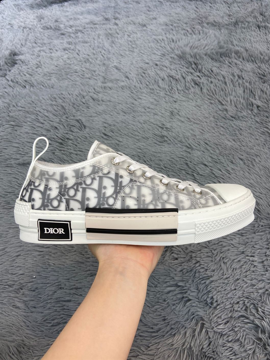 B23 LOW-TOP SNEAKER D10r OBLIQUE CANVAS   DO060