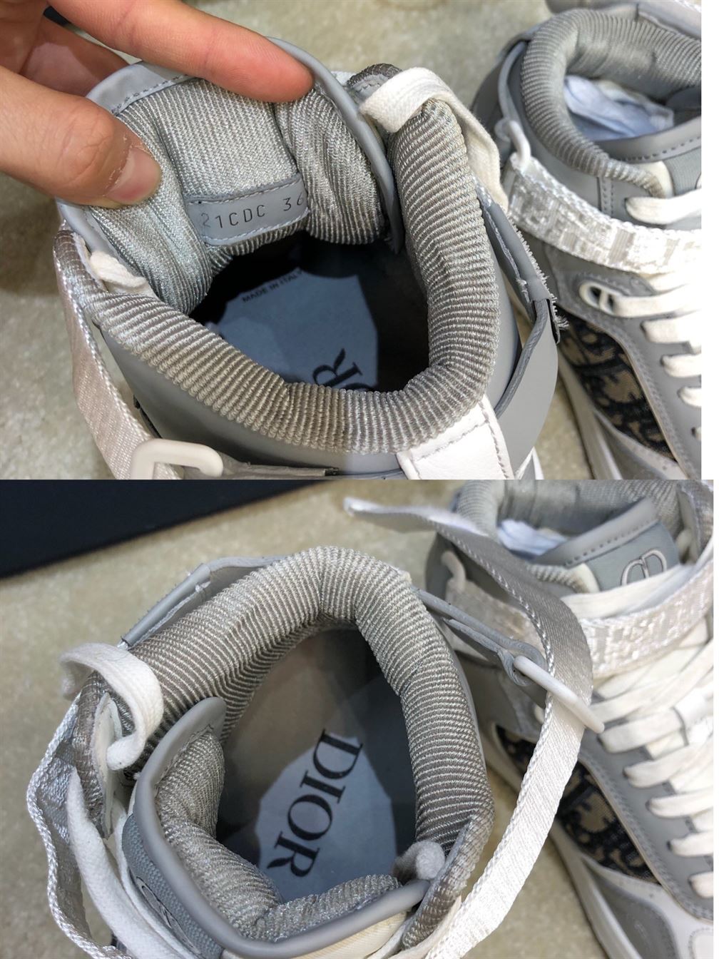 D10r B27 HIGH-TOP SNEAKER   DO009