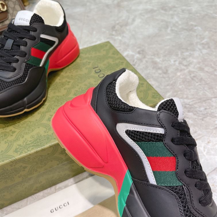 Gvc*1 RHYTON SNEAKER IN RED BLACK   GCC099