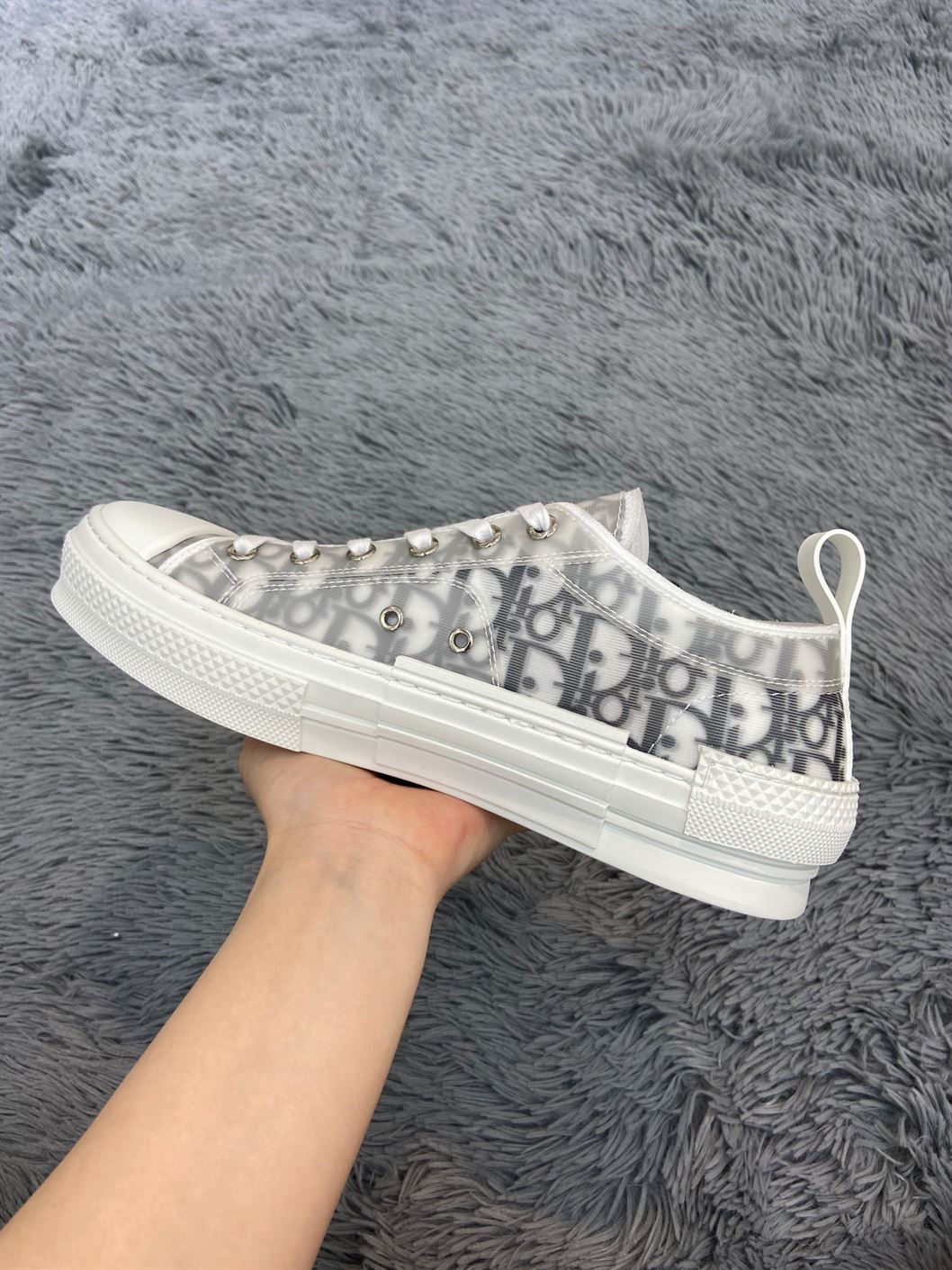 B23 LOW-TOP SNEAKER D10r OBLIQUE CANVAS   DO060