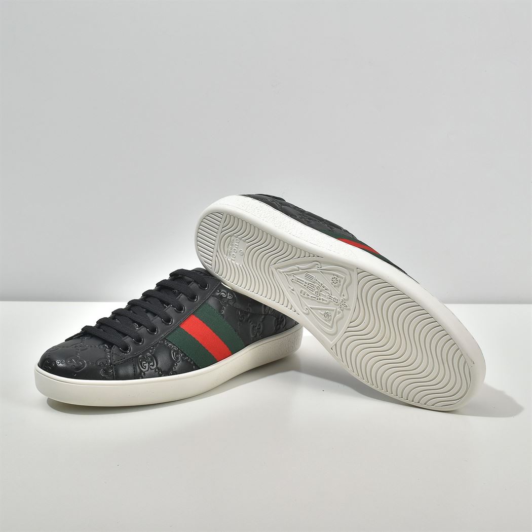 Gvc*1 ACE SIGNATURE SNEAKER BLACK   GCC028