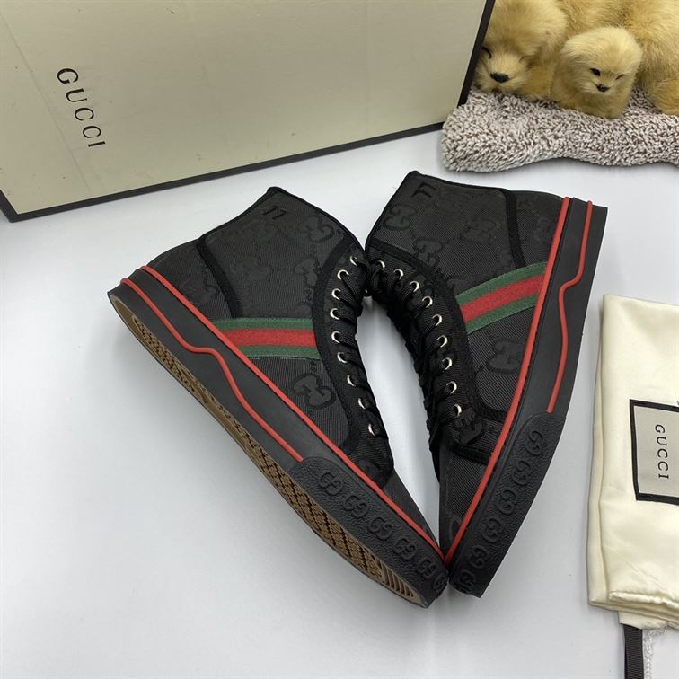 Gvc*1 Dupes Shoes OFF THE GRID HIGH TOP BLACK   GCC047