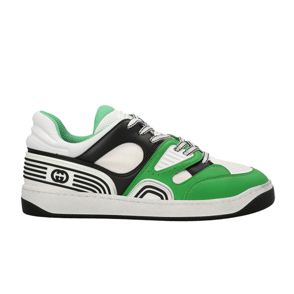 Gvc*1 BASKET SNEAKER IN GREEN DEMETRA   GCC109