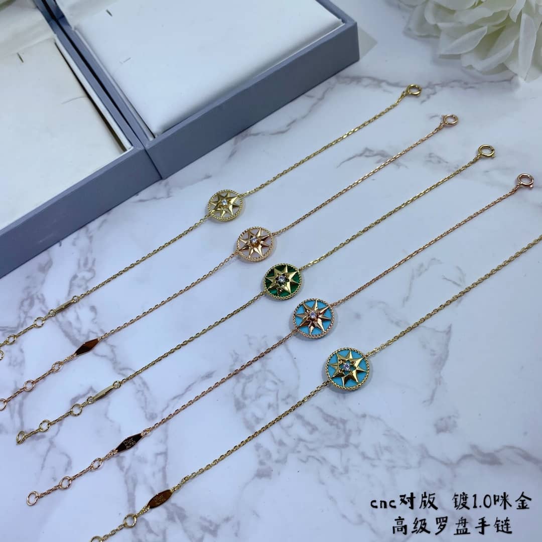 Wholesale Chr1st1an D10r Logo Bracelet