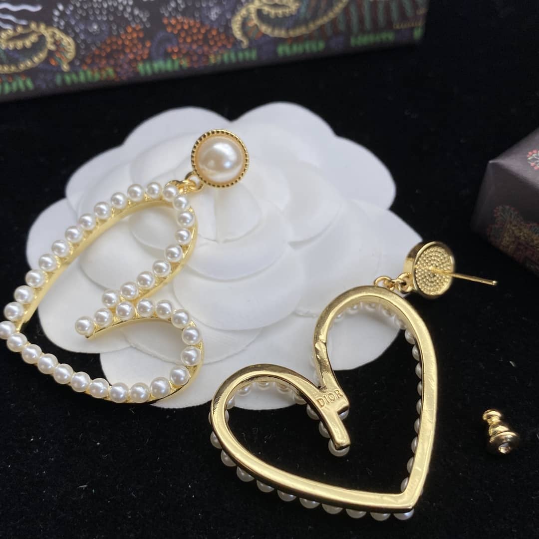 Wholesale Chr1st1an D10r Logo Earring