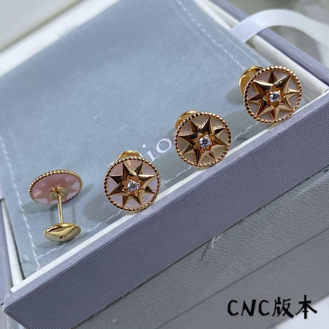 Knockoff Chr1st1an D10r Logo Earring