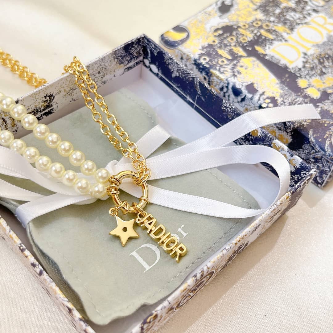 Chr1st1an D10r Necklace For Sale