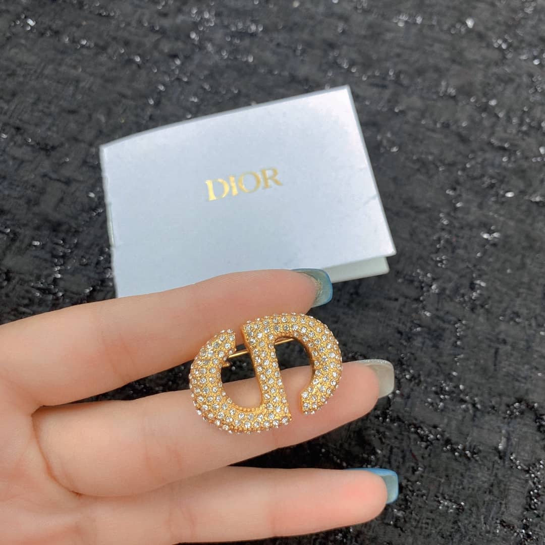 Wholesale Chr1st1an D10r Logo Brooch