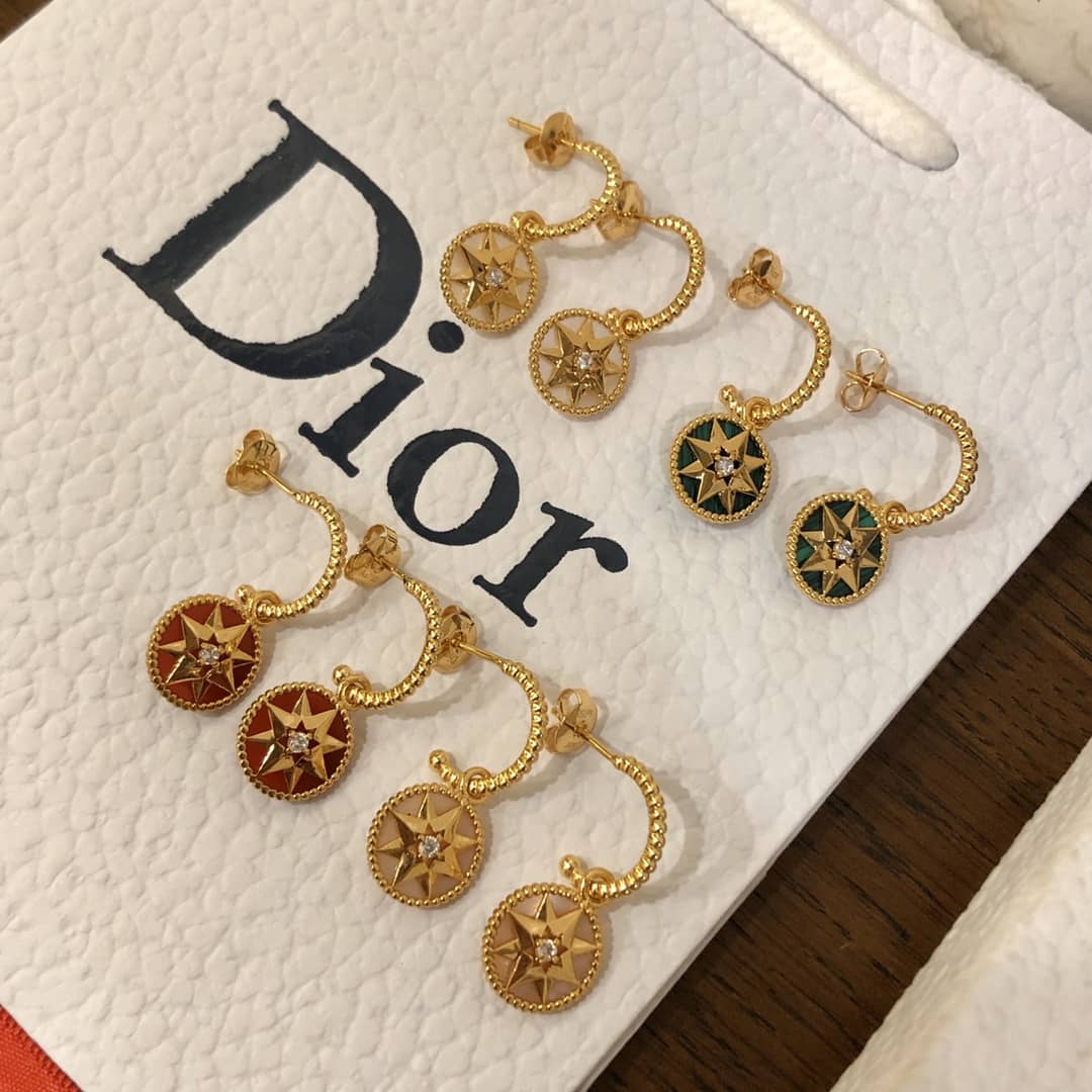 Wholesale Chr1st1an D10r Logo Earring
