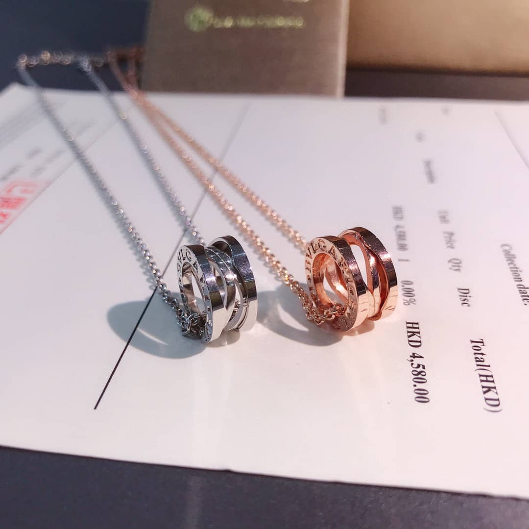 Fake Bv1g*ai Logo Necklace