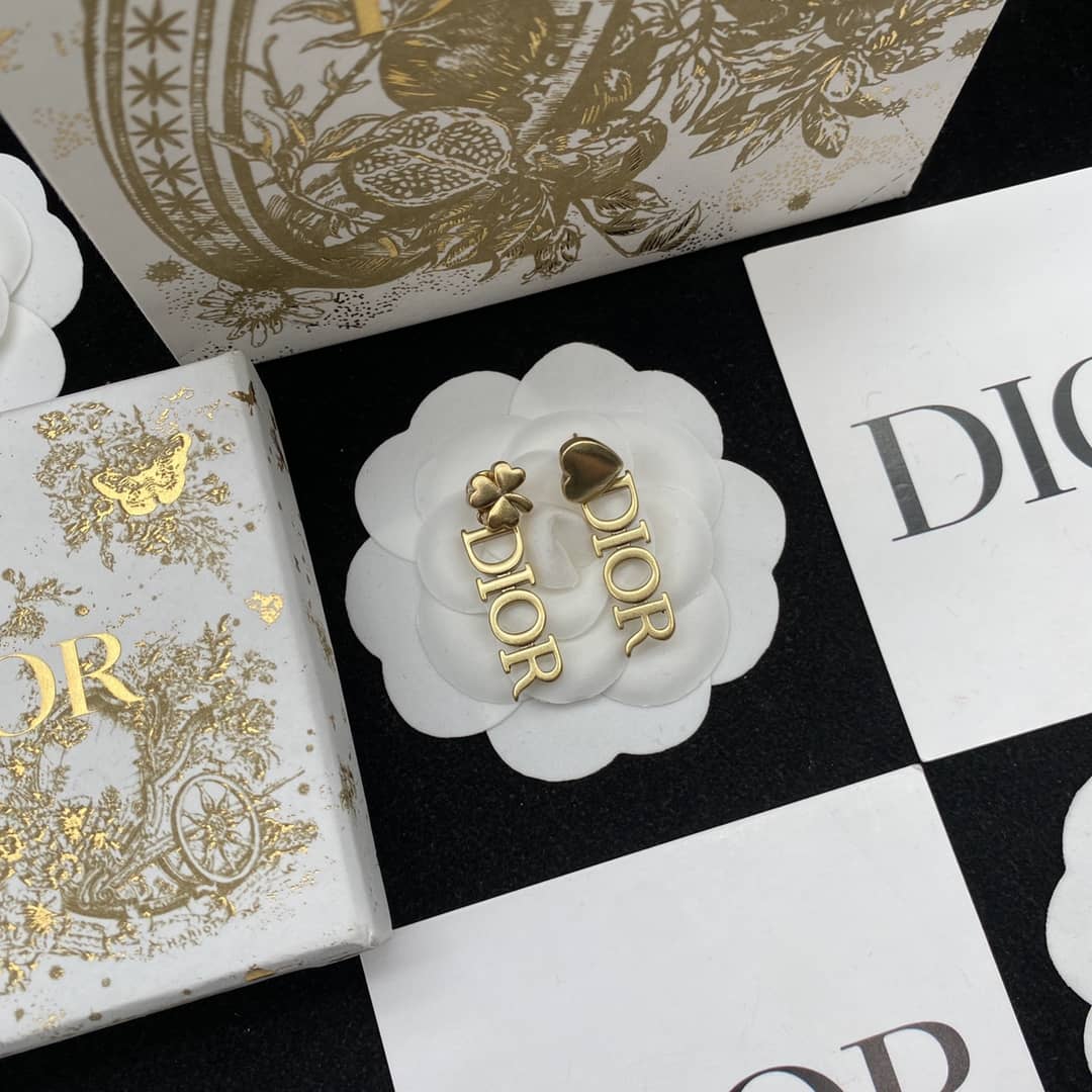 Wholesale Chr1st1an D10r Logo Earring