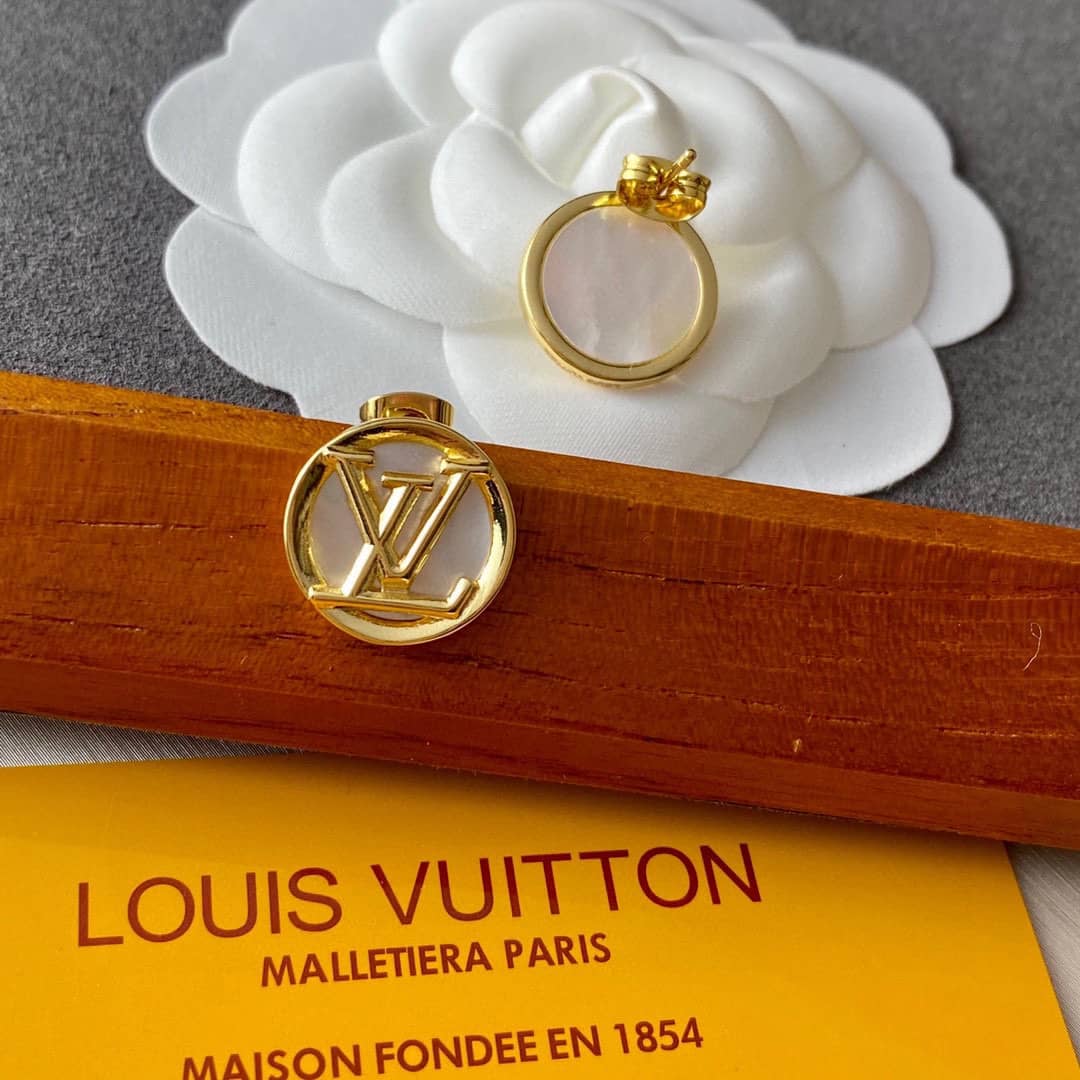 Fake L0vis Vvtt0n Logo Earring