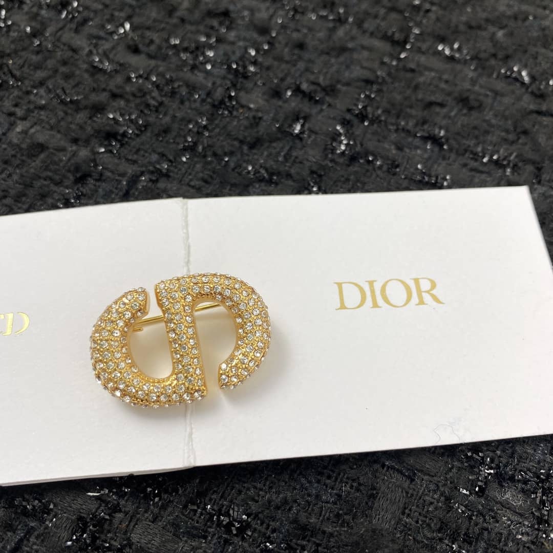 Wholesale Chr1st1an D10r Logo Brooch
