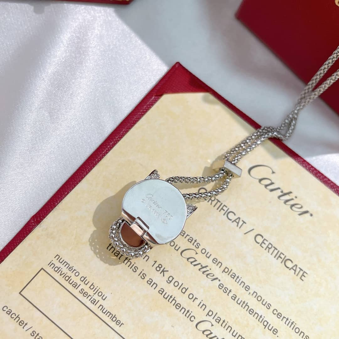 Knockoff Ca*t1er Logo Necklace