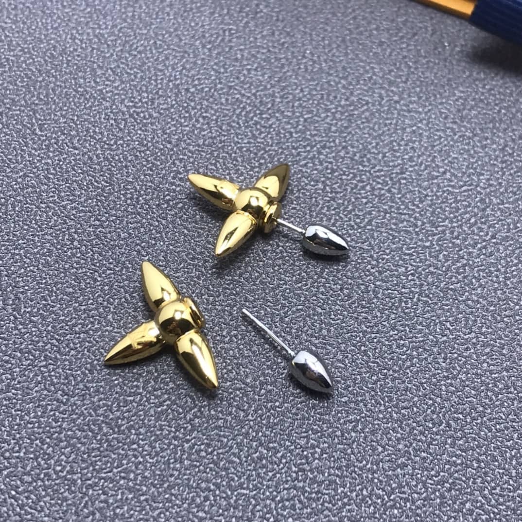 Fake L0vis Vvtt0n Logo Earring