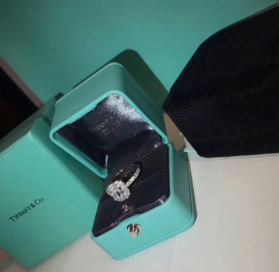 Fake T*f*ny Logo Ring