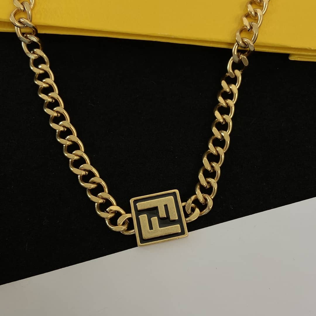 High Quality F**di Necklace