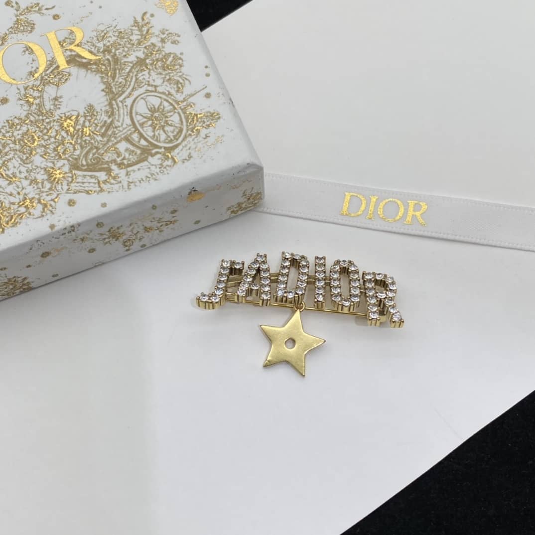 Wholesale Chr1st1an D10r Logo Brooch