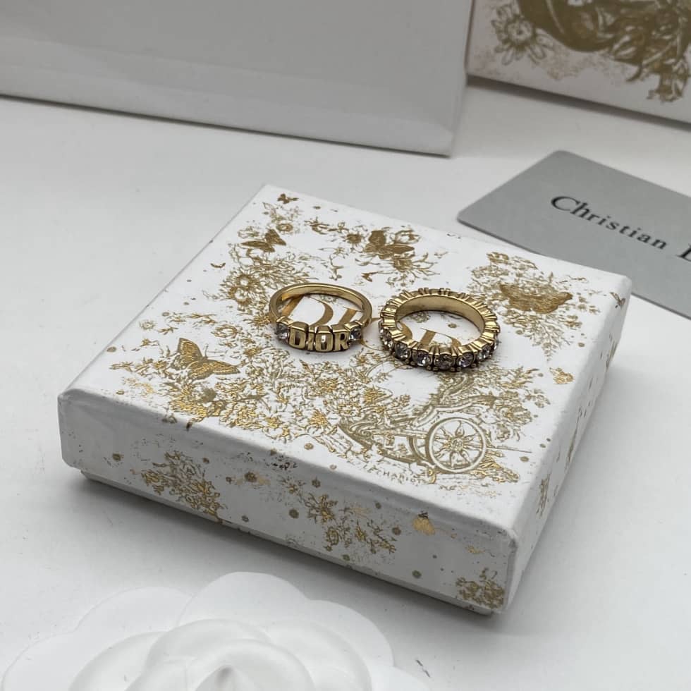 Wholesale Chr1st1an D10r Logo Ring