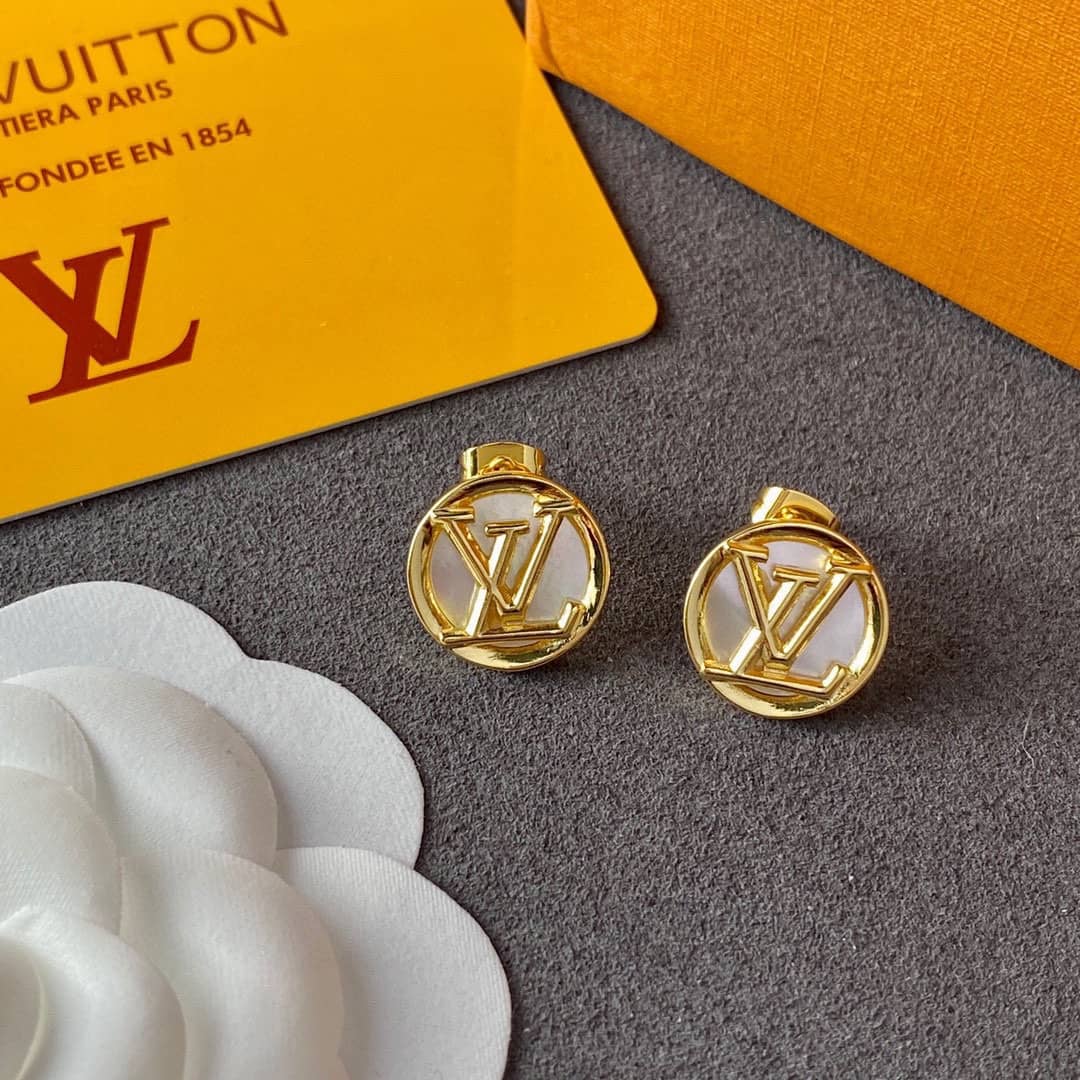 Fake L0vis Vvtt0n Logo Earring