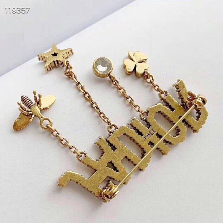 Designer Chr1st1an D10r Classic Brooch