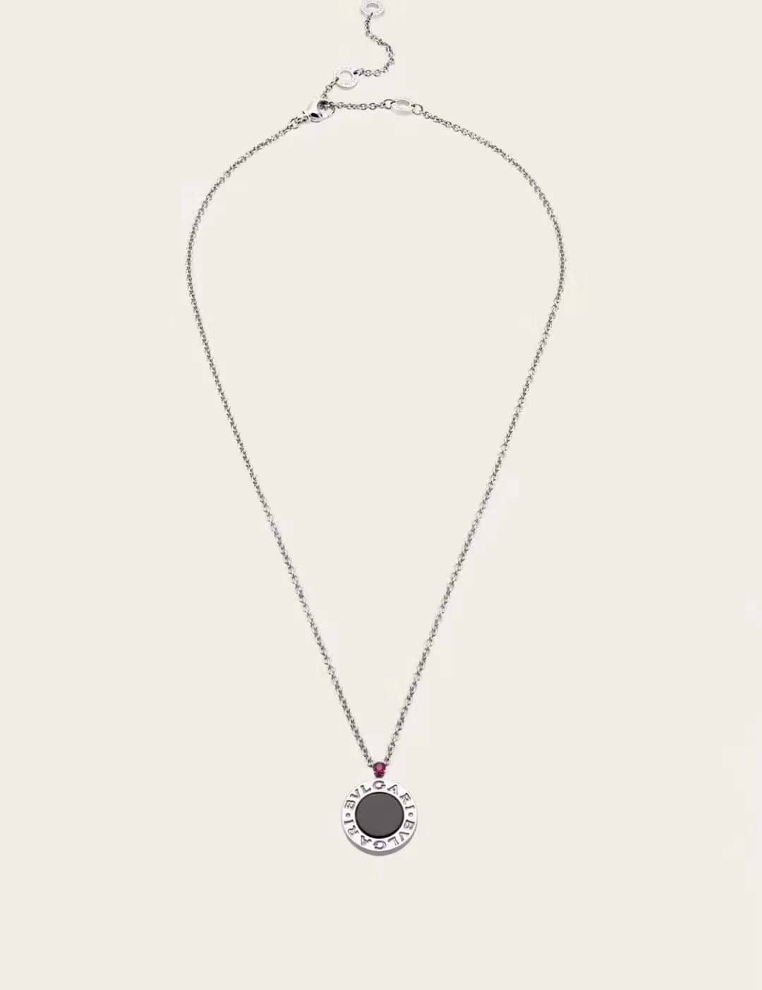 Knockoff Bv1g*ai Logo Necklace