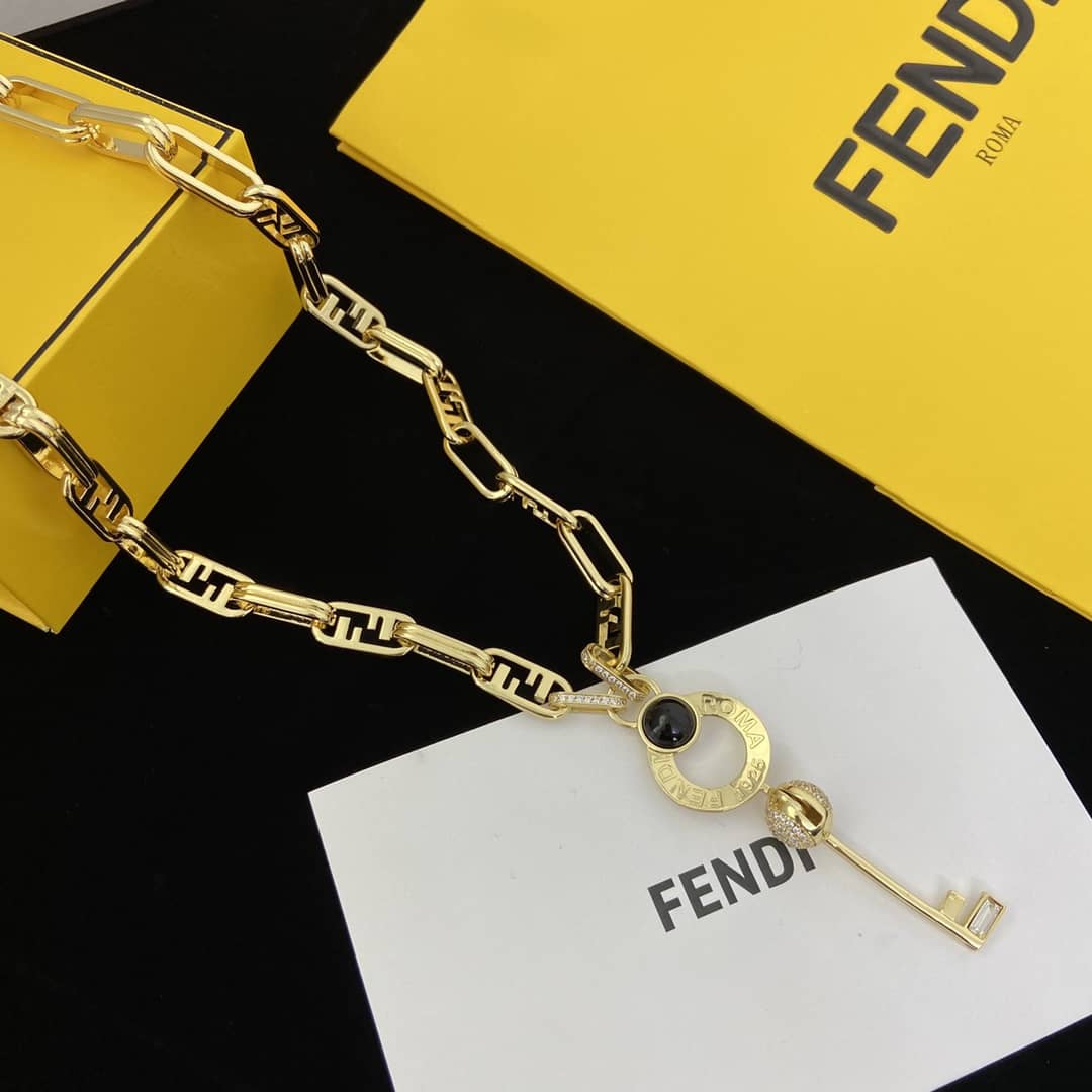 Designer F**di Classic Necklace