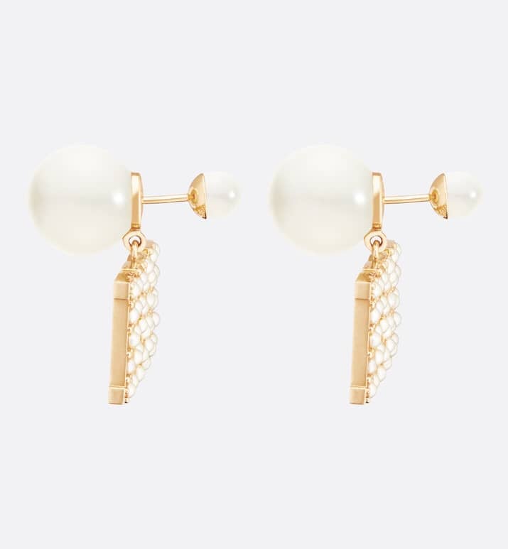 Knockoff Chr1st1an D10r Logo Earring