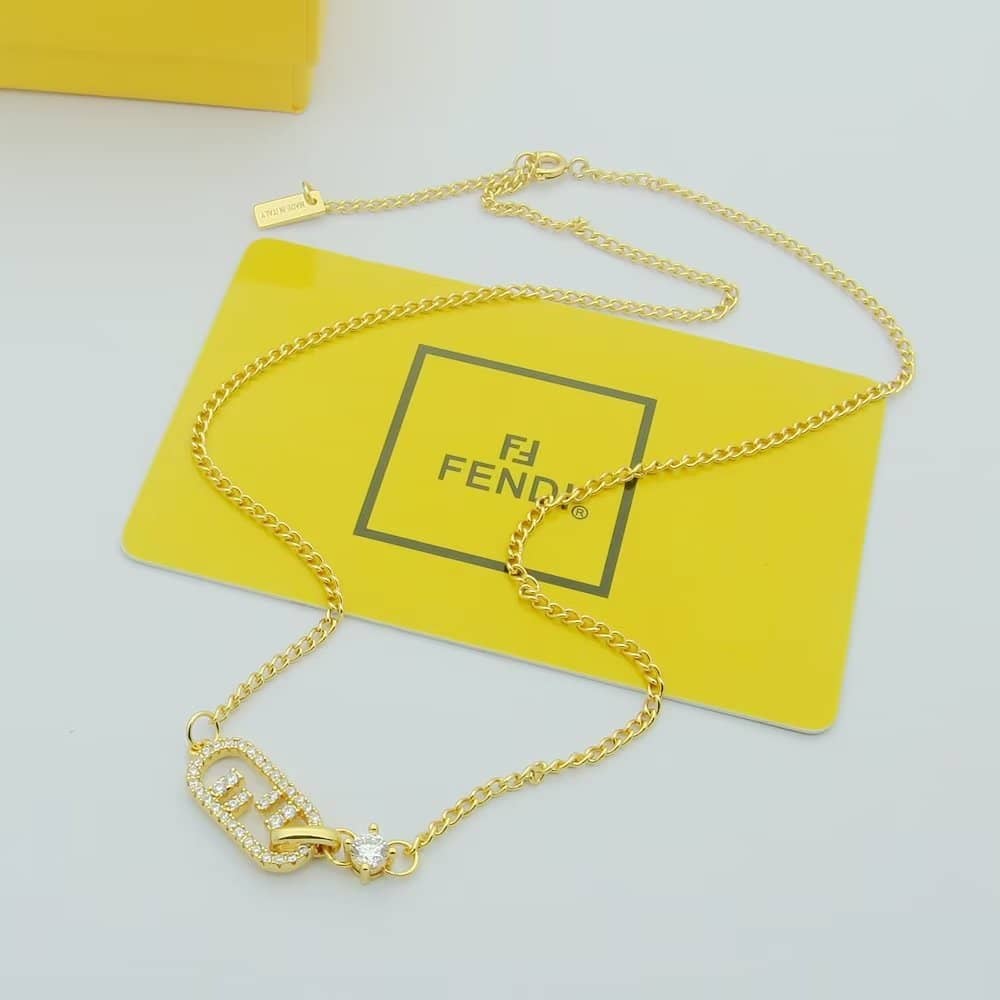 Wholesale F**di Logo Necklace