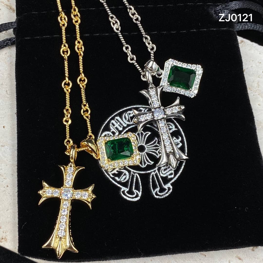 Ch*0me He**ts Necklace For Sale